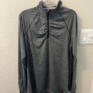 Champion C9 Grey Women’s Long Sleeve Quarter Zip Up